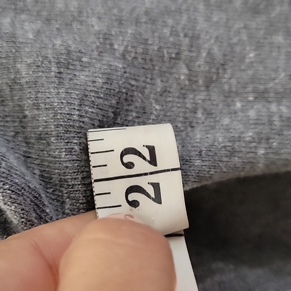 Monrow Hooded Lace Up Top Size Medium - Picture 5 of 5